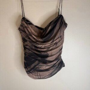 Zara 2 layered Fitted Top